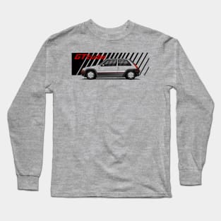 My drawing of the iconic french small hot hatch Long Sleeve T-Shirt